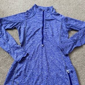 Athlete 1/2 zip long sleeve top